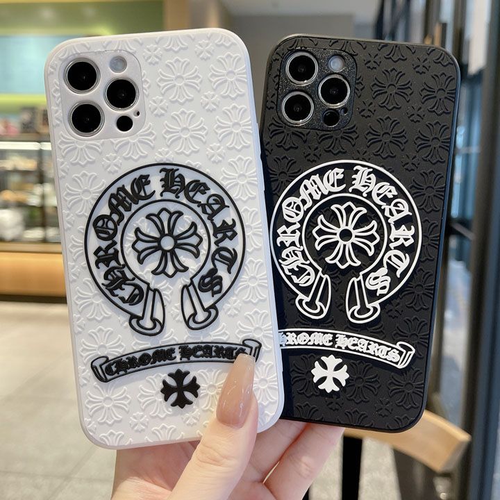 おしゃれクロムハーツ風 iphone17 ケース ブランドCHスマホケース 高校生キラキラ