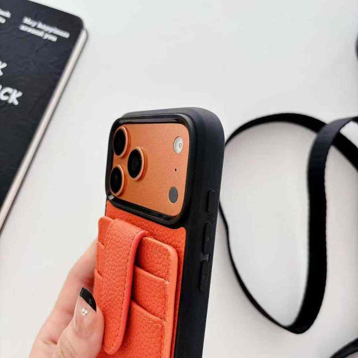面白いエルメス風 iphone 16pro ケース ブランドhermesカード 入れスマホケース 大人公式