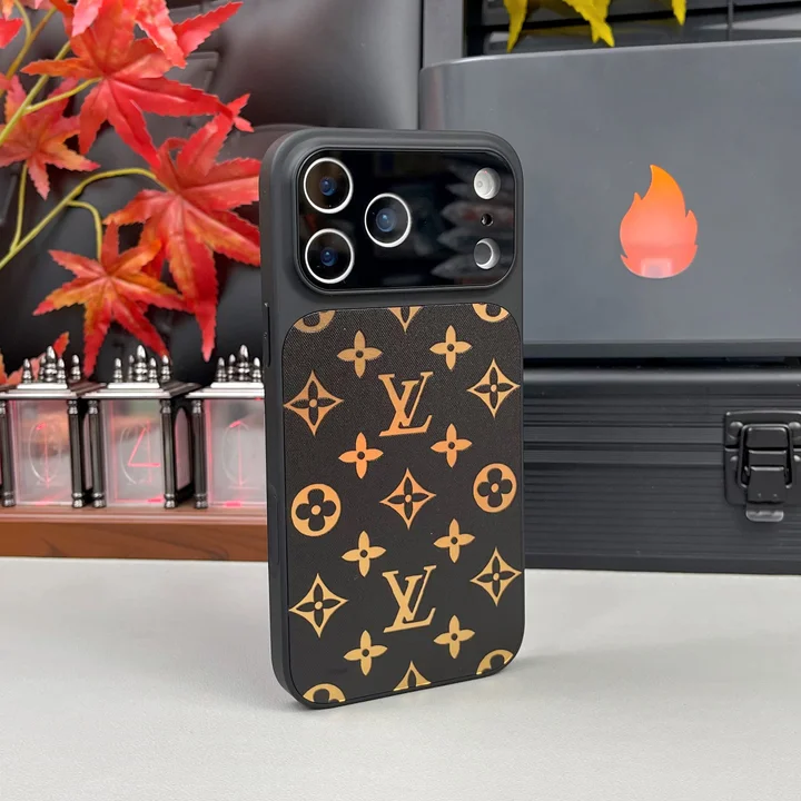 ルイヴィトン風かっこいいメンズ頑丈iphone17promaxケースブランドLVスマホケース