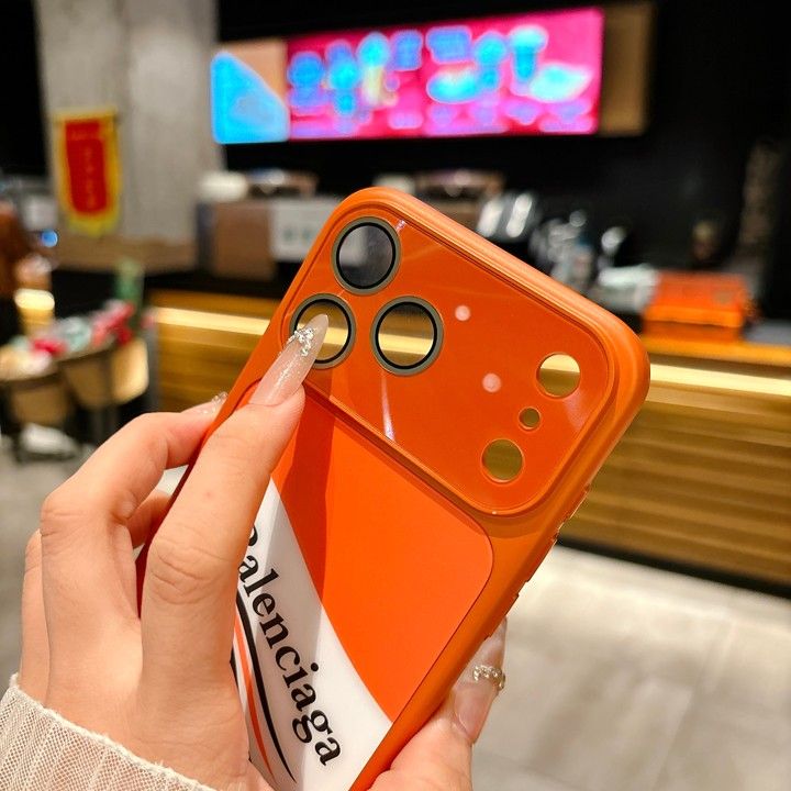 バレンシアガ風 iphone16pro max ケース ブランドbalenciagaスマホケース 安い メンズ 最強