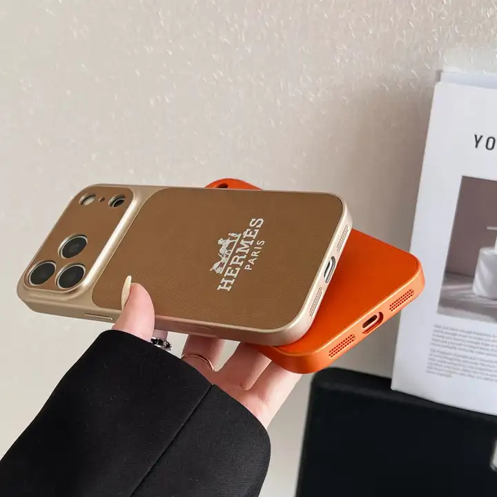 かっこいいエルメス風 iphone17 pro max ケース ブランドhermes スマホケース 芸能人四角保護