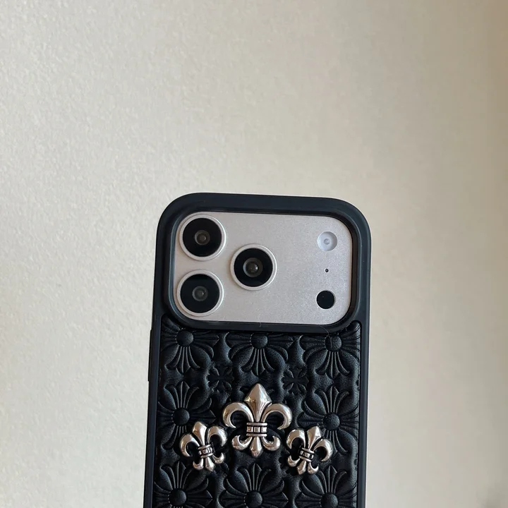 おすすめクロムハーツ風 iphone15 ケース ブランドCHスマホケース 高校生売れ筋