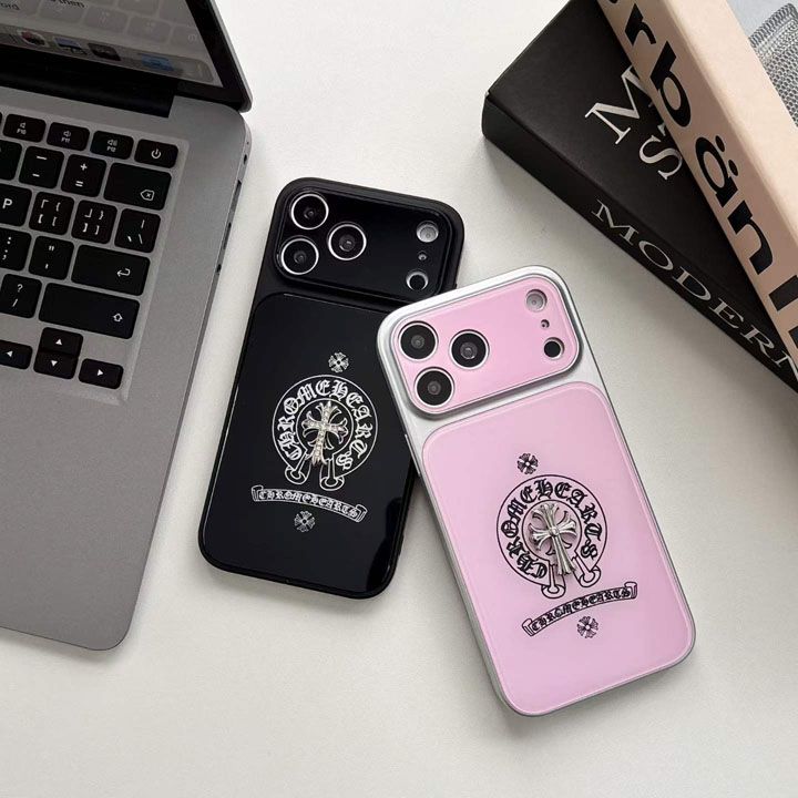 おしゃれクロムハーツ風 iphone17 ケース ブランドCHスマホケース カップル新登場