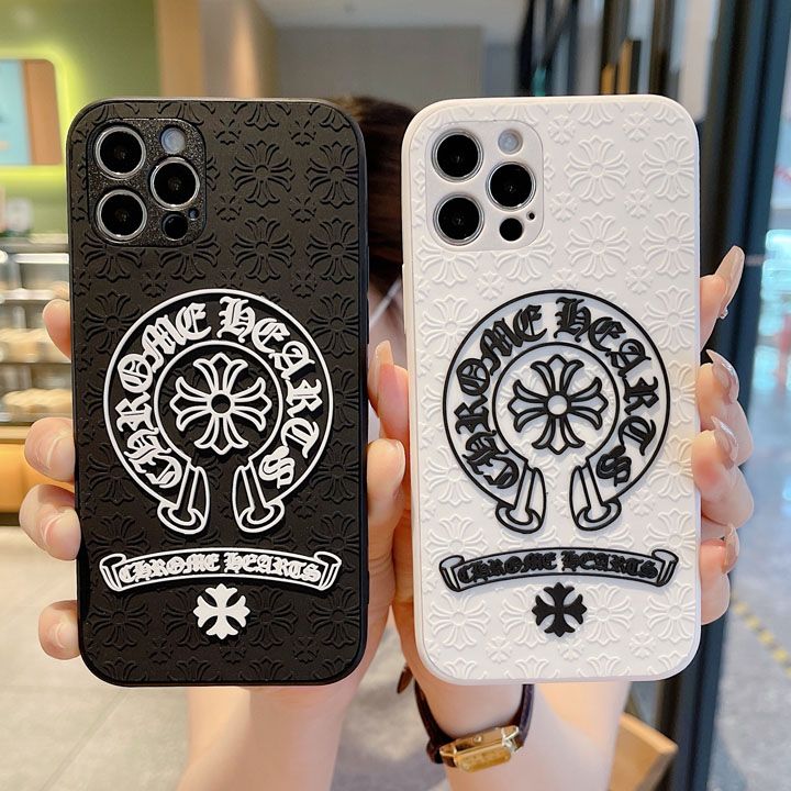 流行りクロムハーツ風 iphone18 ケース ブランドCHスマホケース 芸能人限定