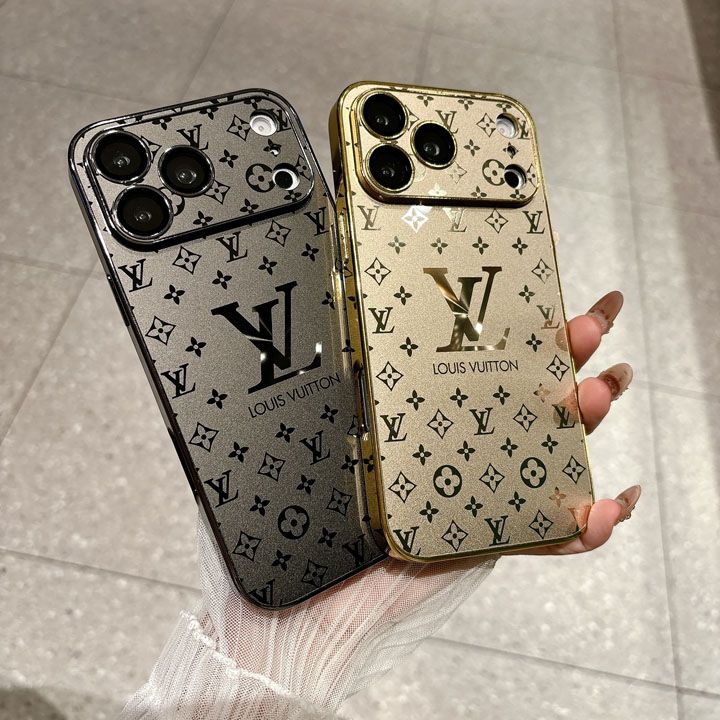 かわいいルイヴィトン風 iphone17 pro ケース ブランド LVスマホケース メンズアンチグレア
