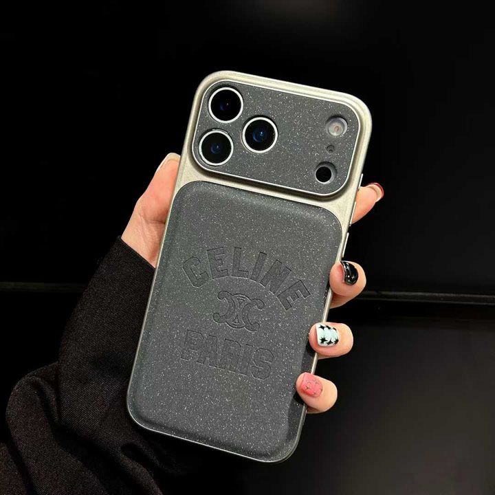 人気セリーヌ風 iphone16pro max ケース ブランドcelineスマホケース 大人黄ばみ防止