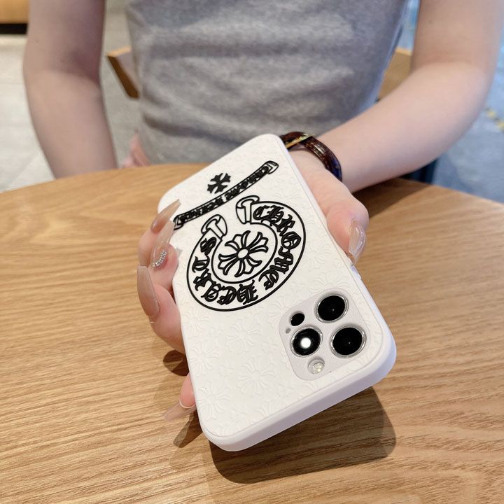 ストリートクロムハーツ風 iphone16 ケース ブランドCHスマホケース レディース安全