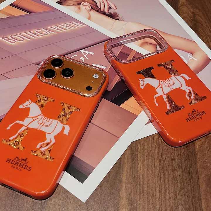 人気エルメス風 iphone16pro max ケース ブランドhermes スマホケース カップル実用的