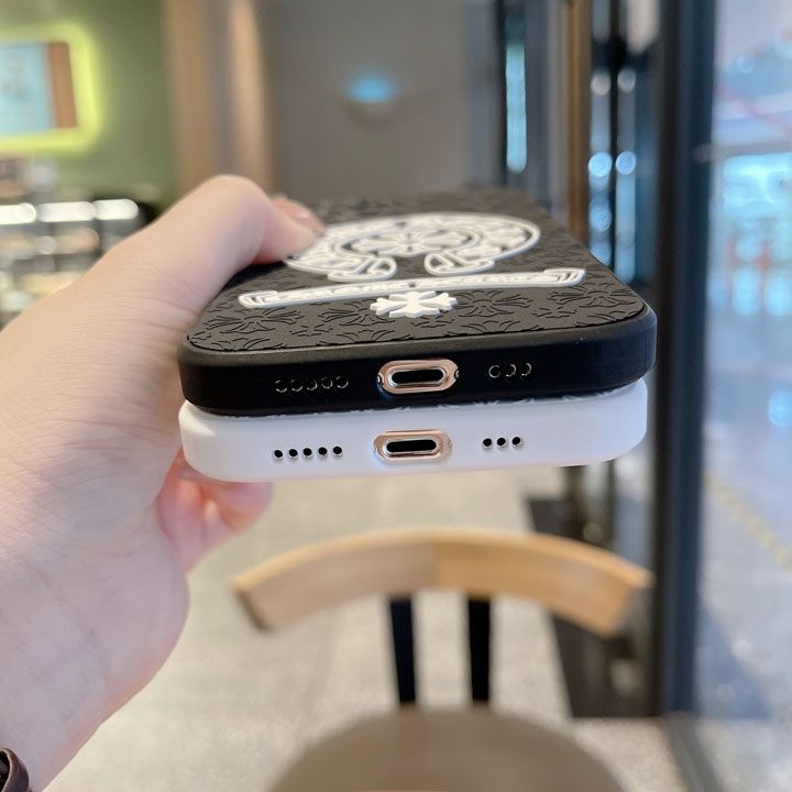 面白いクロムハーツ風 iphone 16pro ケース ブランドCHスマホケース 大人公式