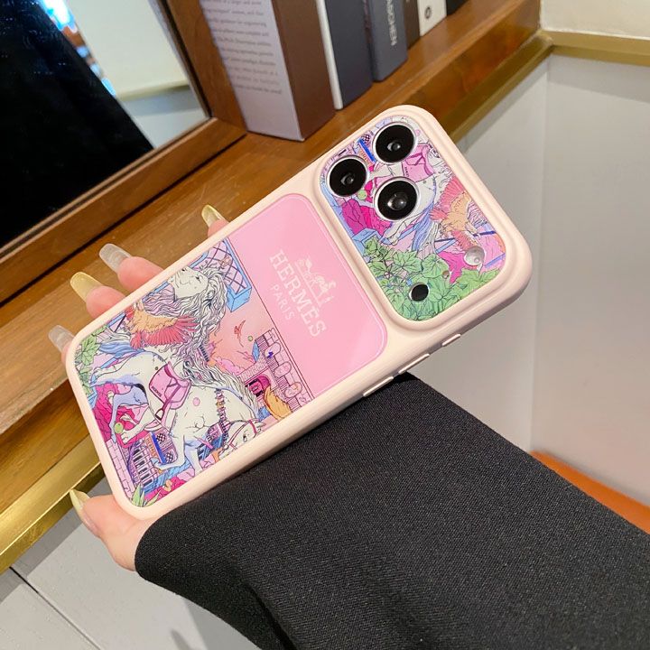 ストリートエルメス風 iphone16 ケース ブランドhermesスマホケース 高校生多機能