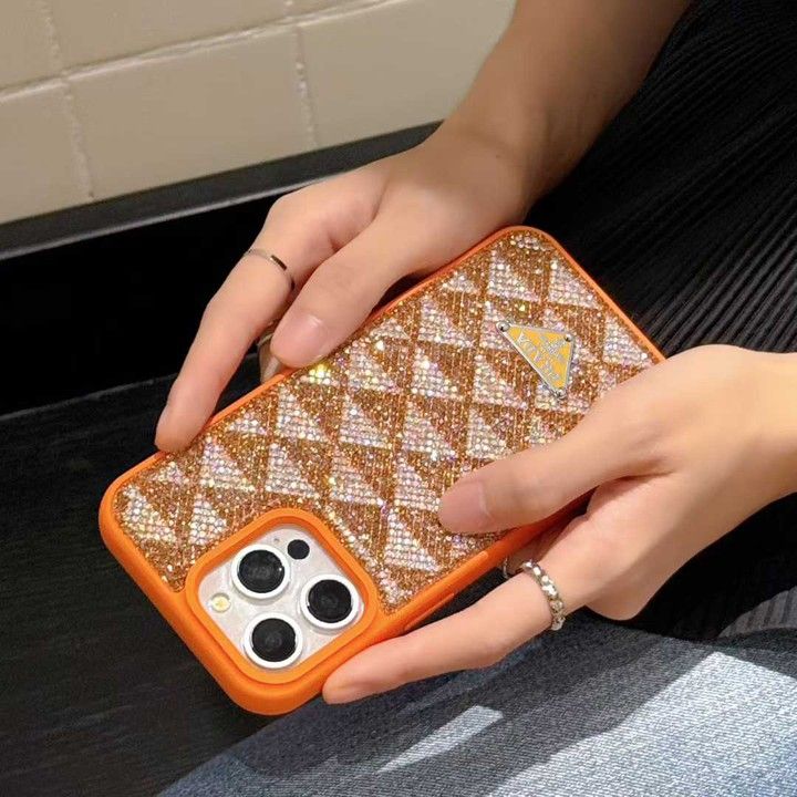 ストリートプラダ風 iphone16 ケース ブランドPradaスマホケース 高校生多機能