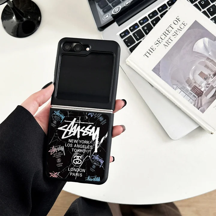 ストリート風 iphone17 pro max ケース ブランドstussyスマホケース 可愛い カップル 軽量