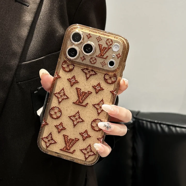 ルイヴィトン風かっこいいメンズ軽量iphone17promaxケースブランドLVスマホケース