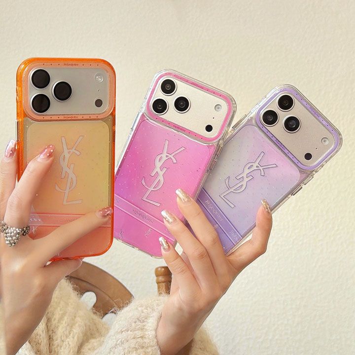 かっこいいイヴサンローラン風 iphone17 pro max ケース ブランドYSLスマホケース 大人防塵