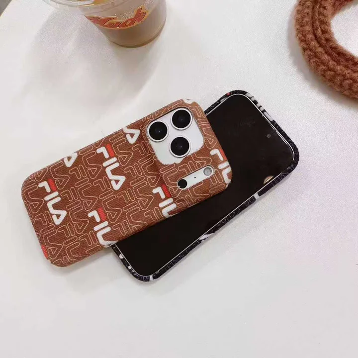 フィラ 風 iphone15 ケース ブランドFILAスマホケース 面白い カップル 衝撃吸収