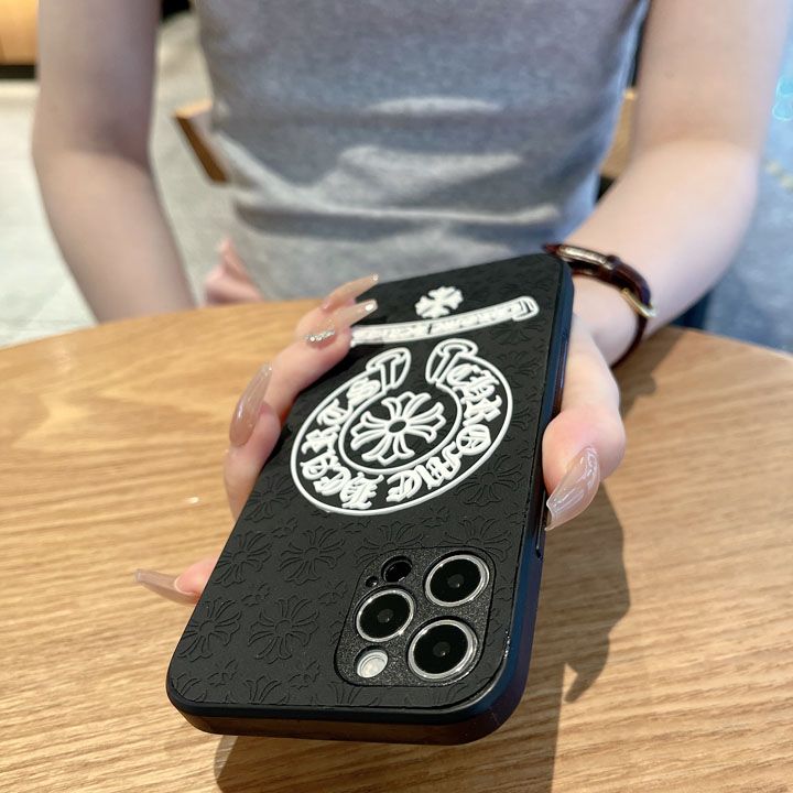 シンプルクロムハーツ風 iphone18 pro ケース ブランドCHスマホケース メンズ新作