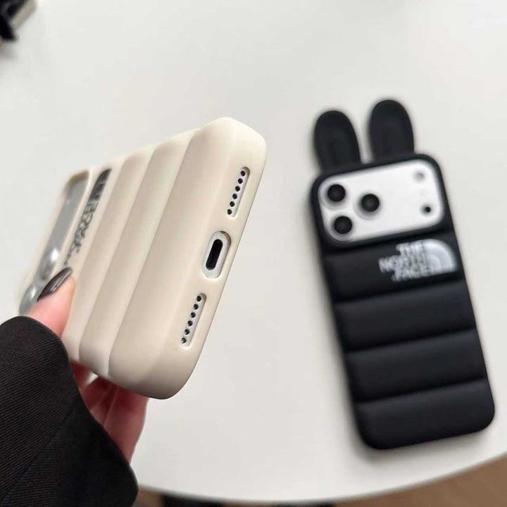 ストリートノースフェイス風 iphone16 ケース ブランド スマホケース レディース高品質