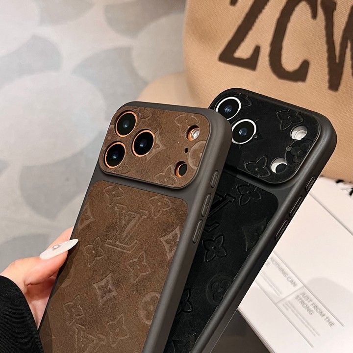 かっこいいルイヴィトン風 iphone17 pro max ケース ブランドlvスマホケース 大人綺麗
