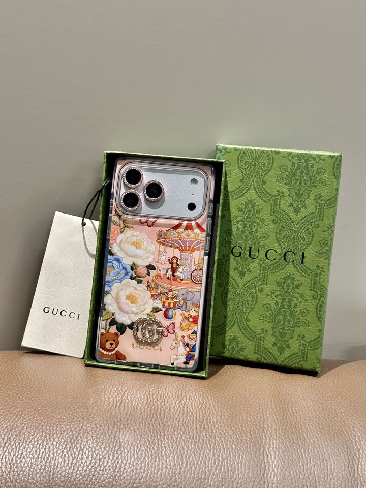 おしゃれグッチ風 iphone17 ケース ブランドgucciスマホケース 高校生四角保護
