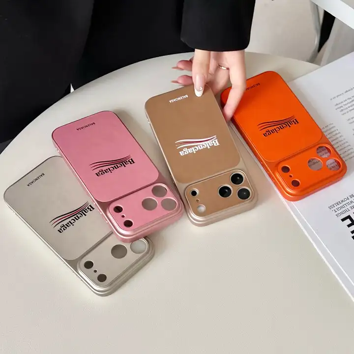 バレンシアガ風 iphone17 pro max ケース ブランドbalenciagaスマホケース おしゃれ カップル 防塵