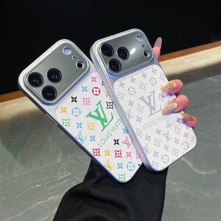 かわいいルイ ヴィトン風 iphone17 pro ケース ブランドlvスマホケース 大人画面保護