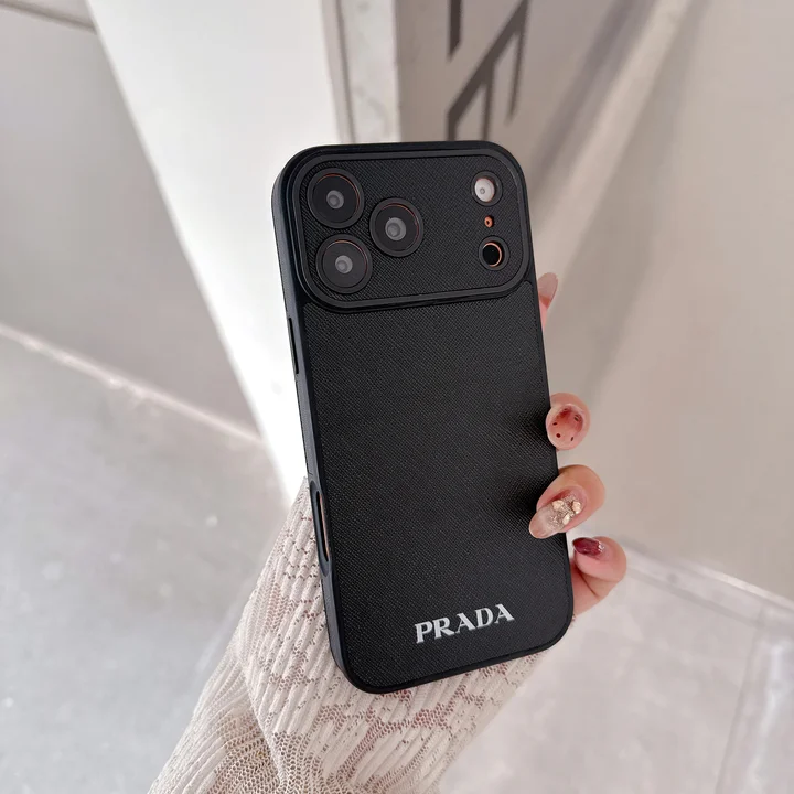 面白いプラダ風 iphone 16pro ケース ブランドPradaスマホケース 大人ミニマル
