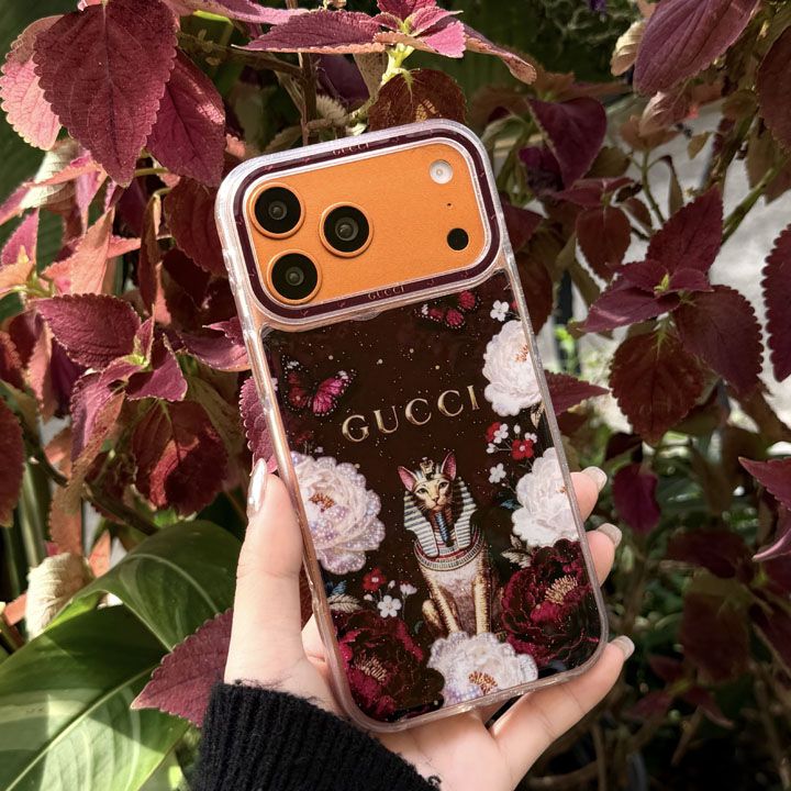 面白いグッチ風 iphone 16pro ケース ブランドgucci スマホケース メンズ覗き見防止