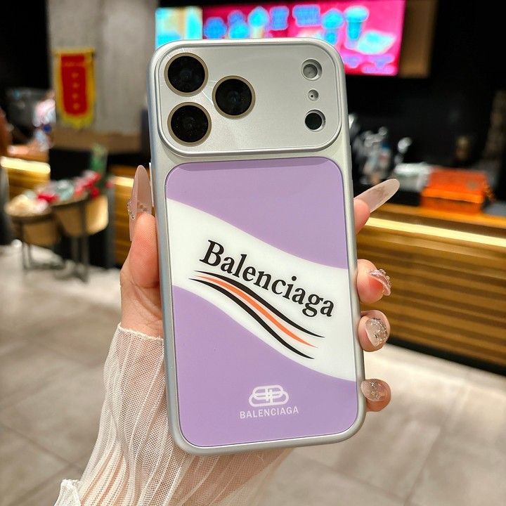 バレンシアガ風 iphone 16pro ケース ブランドbalenciagaスマホケース 人気 レディース 限定