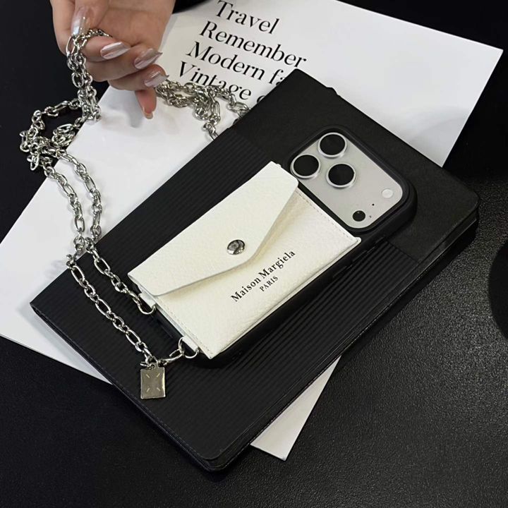流行りメゾンマルジェラ風 iphone18 ケース ブランドMason Magillarスマホケース 芸能人多機能