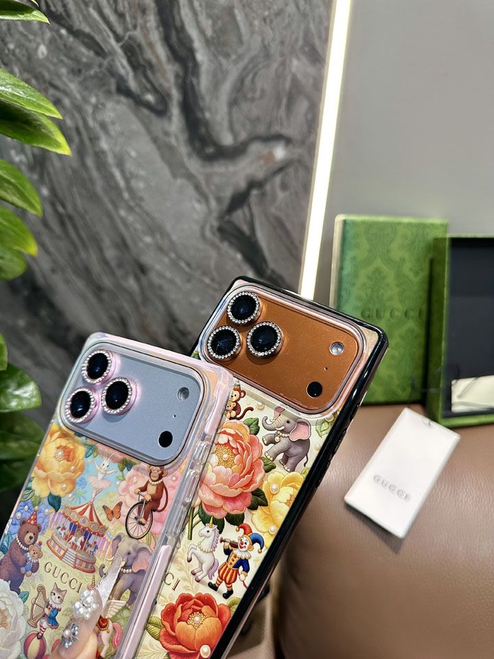 ストリートグッチ風 iphone16 ケース ブランドgucciスマホケース 高校生安全