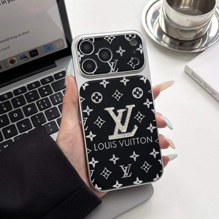 かわいいルイ ヴィトン風 iphone17 pro ケース ブランド LVスマホケース 大人アンチグレア