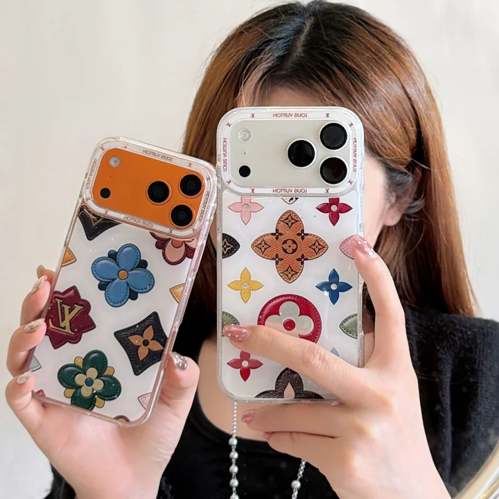 おしゃれな芸能人キラキラルイヴィトン風iphone17proケースブランドLVスマホケース