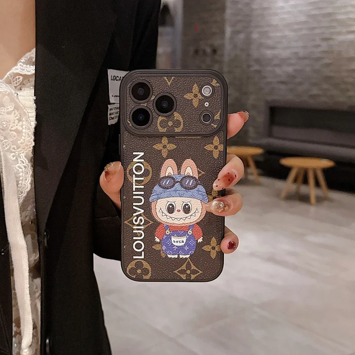 ルイヴィトン風 iphone15 ケース ブランドLVスマホケース 面白い カップル 衝撃吸収
