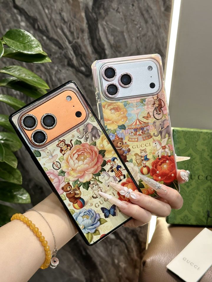 おしゃれグッチ風 iphone17 ケース ブランドgucciスマホケース カップル新作
