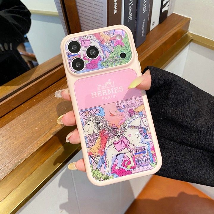 シンプルエルメス風 iphone18 pro ケース ブランドhermesスマホケース レディース頑丈