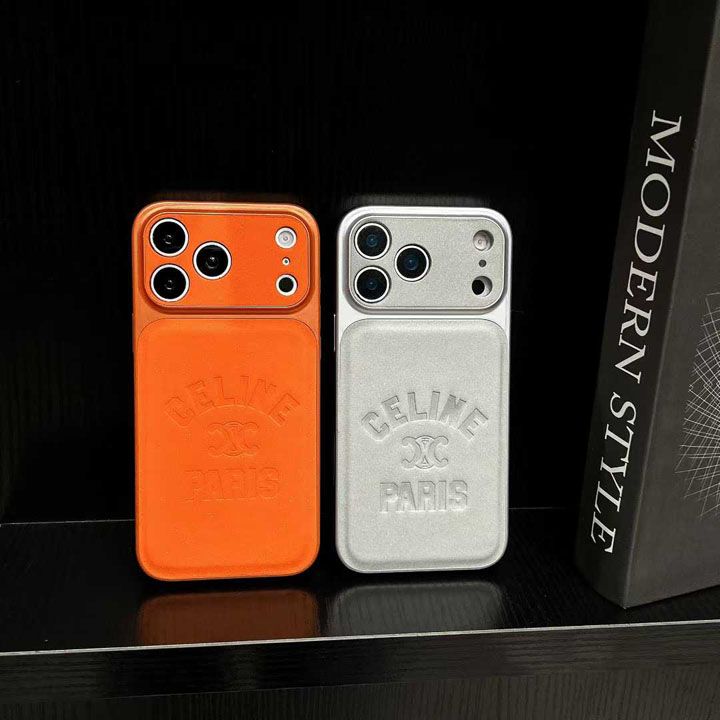 かわいいセリーヌ風 iphone17 pro ケース ブランドcelineスマホケース メンズアンチグレア