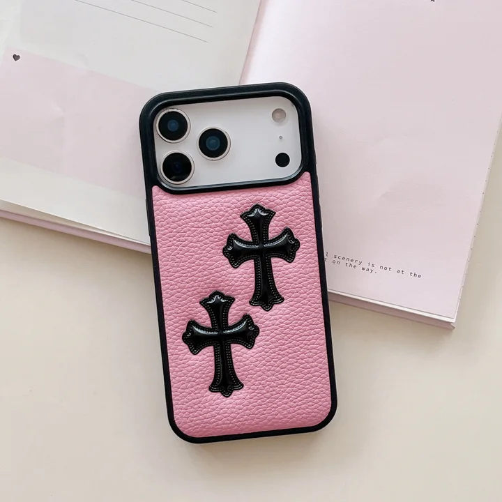 シンプルクロムハーツ風 iphone18 pro ケース ブランドCHスマホケース 芸能人薄型
