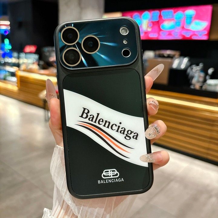 バレンシアガ風 iphone17 ケース ブランドbalenciagaスマホケース ストリート メンズ 耐衝撃