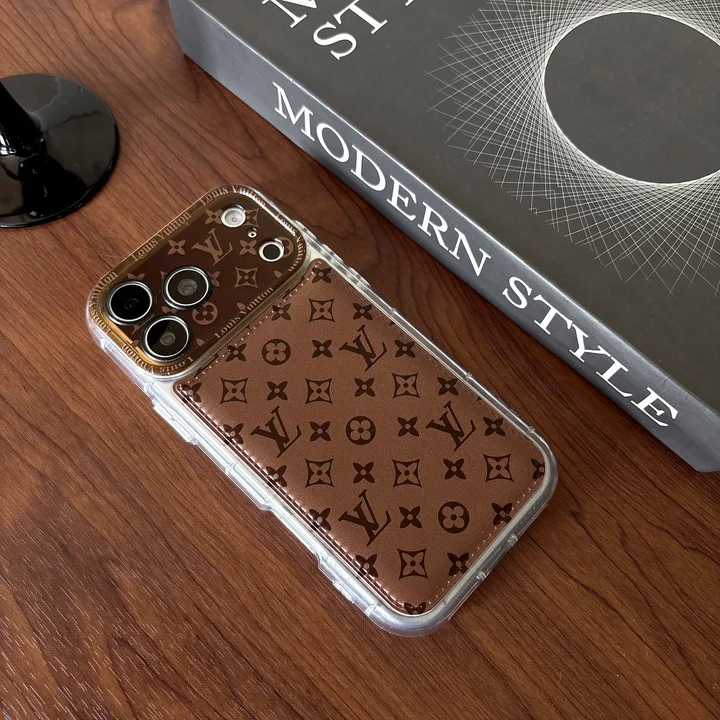 ルイヴィトン風かわいいレディース薄型iphone17promaxケースブランドLVスマホケース