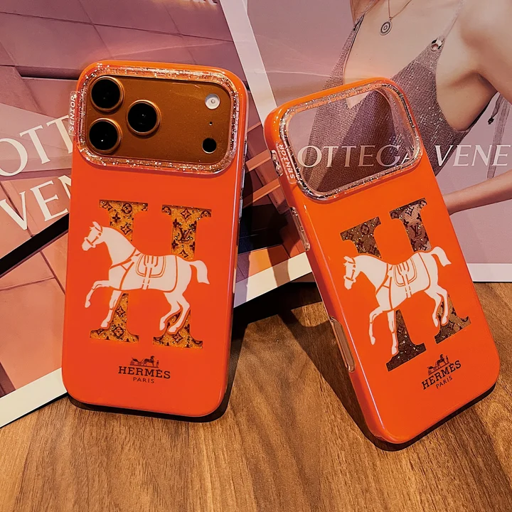 かわいいエルメス風 iphone17 pro ケース ブランドhermes スマホケース 大人高級感