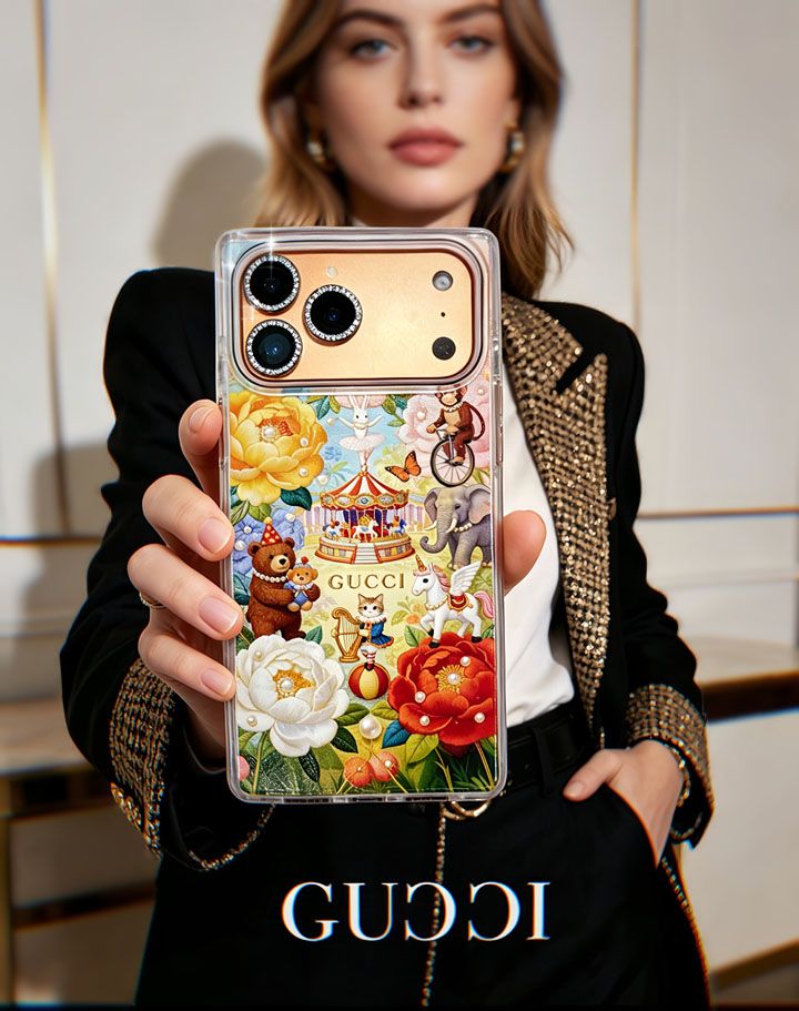 かわいいグッチ風 iphone17 pro ケース ブランドgucciスマホケース 大人キラキラ