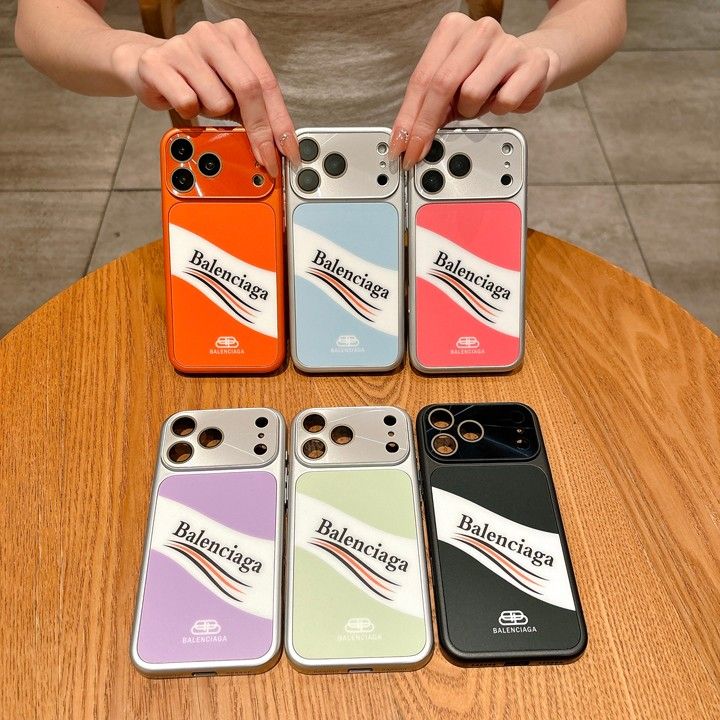 バレンシアガ風 iphone17 pro max ケース ブランドbalenciagaスマホケース おしゃれ 芸能人 防塵