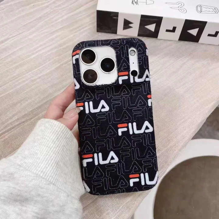 フィラ 風 iphone17 pro max ケース ブランドFILAスマホケース おしゃれ カップル 防塵