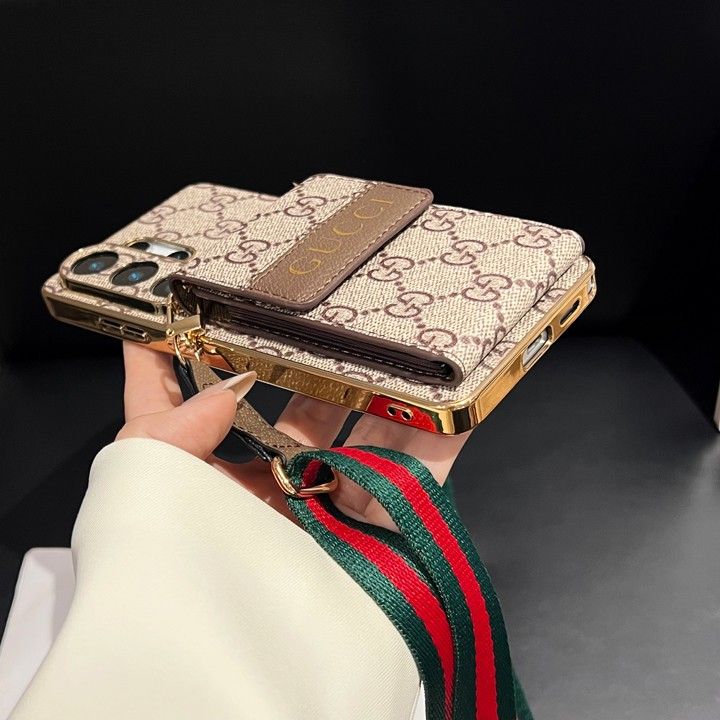 ストリート手帳 型風 iphone16 ケース ブランドgucci スマホケース 高校生多機能