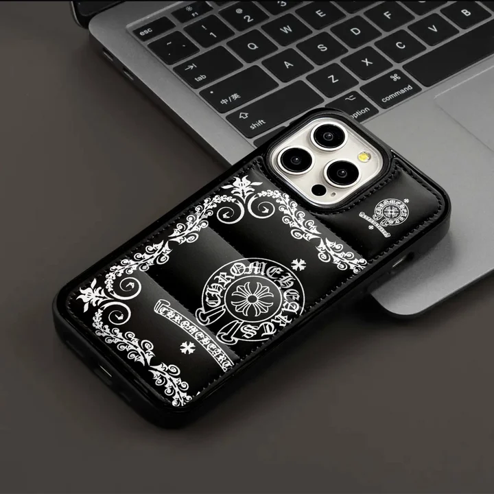かっこいいクロムハーツ風 iphone17 pro max ケース ブランドCHスマホケース カップル頑丈
