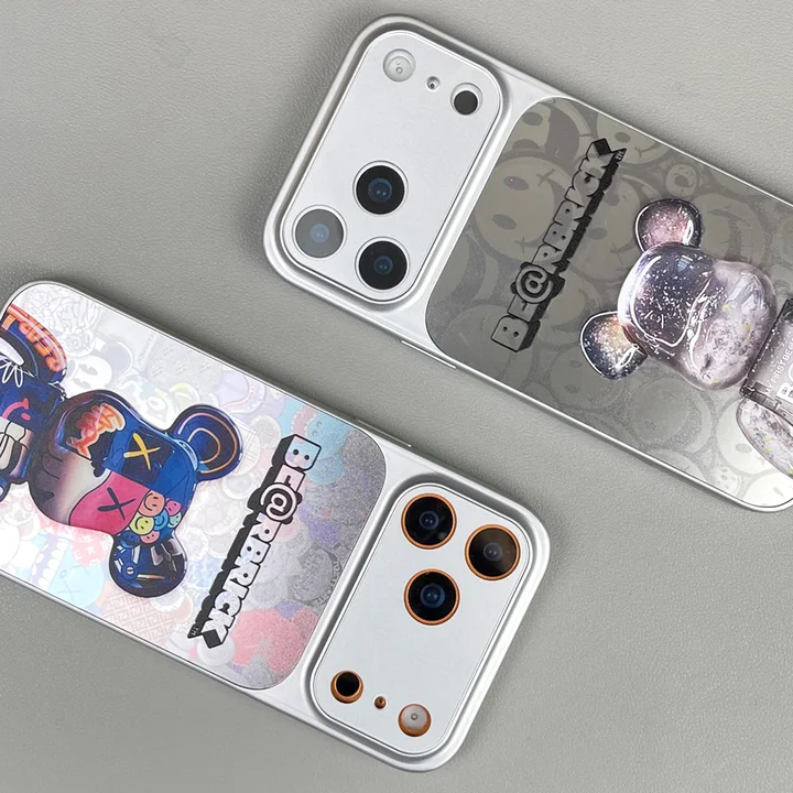 ベアブリック風 iphone18 pro ケース ブランドbearbrickスマホケース アウトドア 高校生 薄型