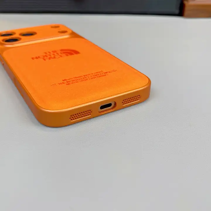 人気ノースフェイス風 iphone16pro max ケース ブランド THE NORTH FACEスマホケース カップル実用的