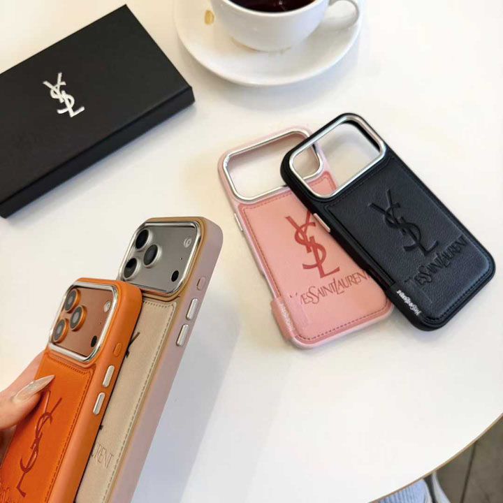 おすすめイヴサンローラン風 iphone15 ケース ブランドYSLスマホケース 高校生ミニマル