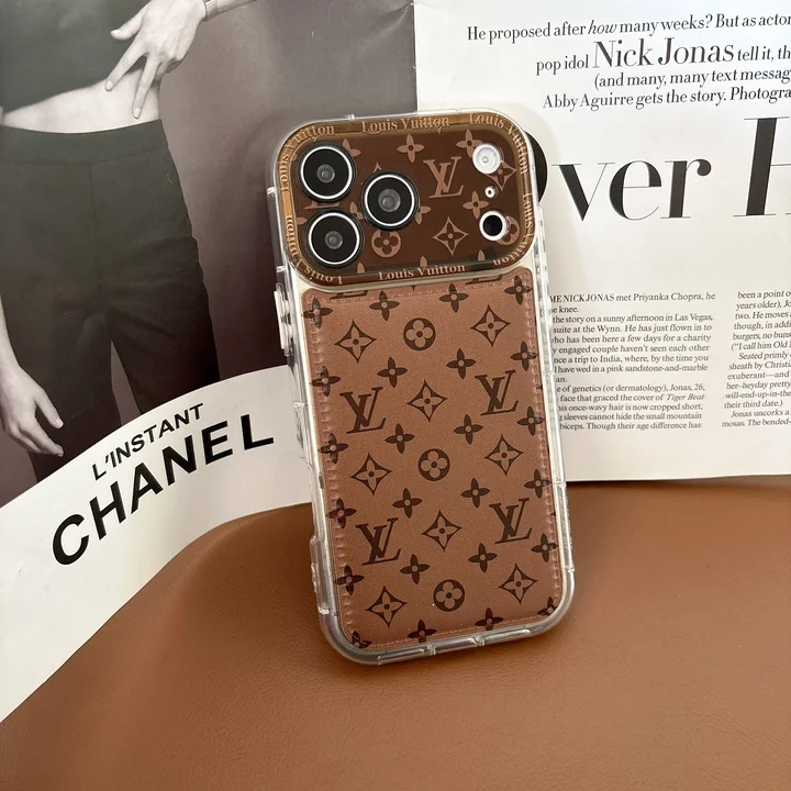 ルイヴィトン風人気レディース多機能iphone16promaxケースブランドLVスマホケース