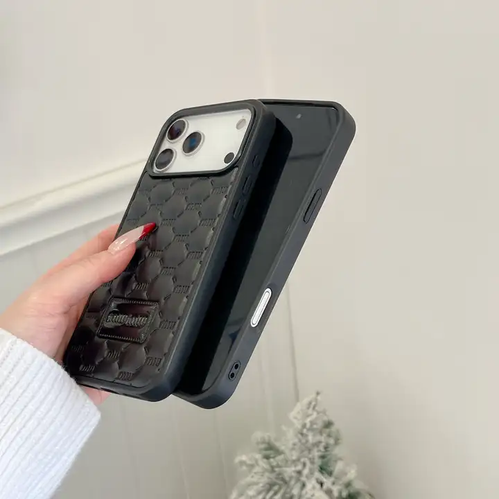 ミュウミュウ風 iphone16 ケース ブランドMIUMIUスマホケース シンプル 大人 薄型